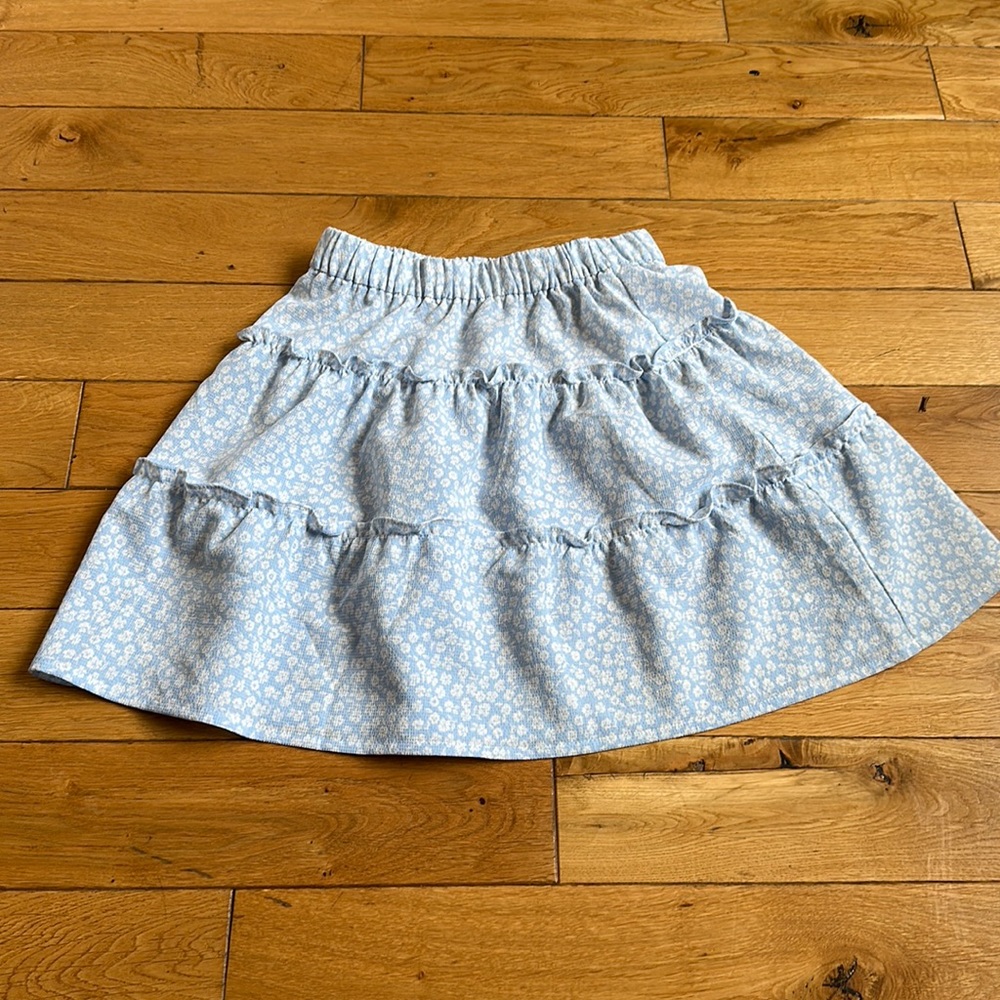 H&M skirt girls 8/10 blue